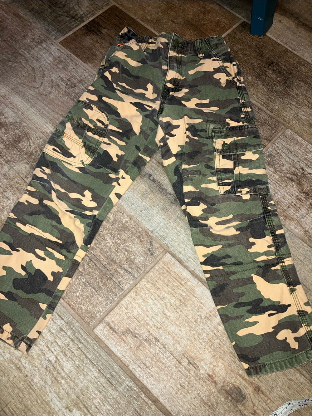 ROCAWEAR CAMO CARGO ADJUSTABLE WAIST KIDS PANTS